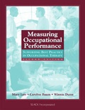 Cover: Measuring Occupational Performance - SLACK  Incorporated