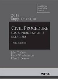Enlarge image Cover: Civil Procedure - West Academic Press