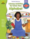 Cover: Literacy Activities for Circle Time: Alphabet, Grades Preschool - K - Totline Publications