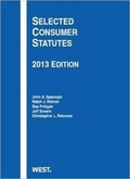 Cover: Selected Consumer Statutes - West Academic Press