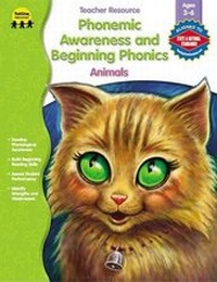 Enlarge image Cover: Phonemic Awareness and Beginning Phonics, Animals - Totline Publications