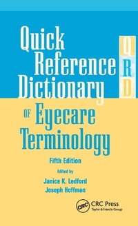 Enlarge image Cover: Quick Reference Dictionary of Eyecare Terminology - SLACK Incorporated