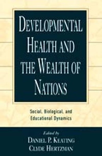 Enlarge image Cover: Developmental Health and the Wealth of Nations - Guilford Publications