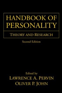 Enlarge image Cover: Handbook of Personality, Second Edition - Guilford Publications