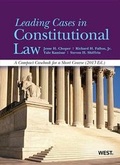 Cover: Leading Cases in Constitutional Law, - West Academic Press