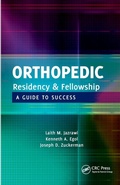 Cover: Orthopedic Residency and Fellowship - SLACK  Incorporated