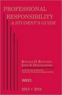 Enlarge image Cover: Professional Responsibility - West Academic Press