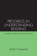 Cover: Progress in Understanding Reading - Guilford Publications