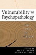 Cover: Vulnerability to Psychopathology - Guilford Publications