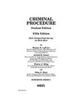 Cover: Criminal Procedure - West Academic Press