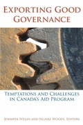 Cover: Exporting Good Governance - Wilfrid Laurier University Press