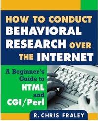 Enlarge image Cover: How to Conduct Behavioral Research over the Internet - Guilford Publications