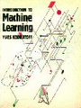 Cover: Introduction to Machine Learning - Morgan Kaufmann