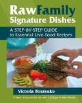 Cover: Raw Family Signature Dishes - North Atlantic Books,U.S.