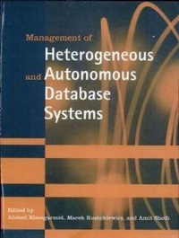 Enlarge image Cover: Management of Heterogeneous and Autonomous Database Systems - Morgan Kaufmann