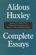 Cover: Complete Essays: Aldous Huxley, 1926-1930 - Ivan R Dee, Inc