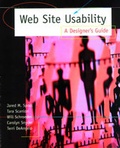 Cover: Web Site Usability - Morgan Kaufmann