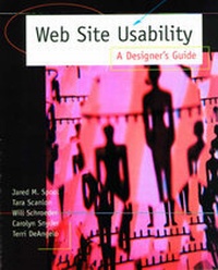 Enlarge image Cover: Web Site Usability - Morgan Kaufmann