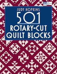 Enlarge image Cover: 501 Rotary-cut Quilt Blocks - Martingale & Company
