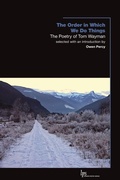 Cover: The Order in Which We Do Things - Wilfrid Laurier University Press
