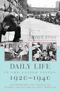 Cover: Daily Life in the United States, 1920-1940 - Ivan R Dee, Inc