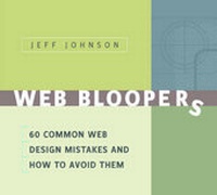 Abbildung von: Web Bloopers - Morgan Kaufmann