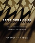 Cover: Paper Prototyping - Morgan Kaufmann