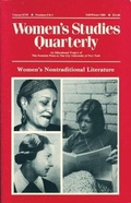 Cover: Women's Studies Quarterly (89:3-4) - Feminist Press at The City University of New York