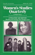 Cover: Women's Studies Quarterly (91:3-4) - Feminist Press at The City University of New York