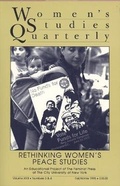 Cover: Women's Studies Quarterly (95:3-4) - Feminist Press at The City University of New York