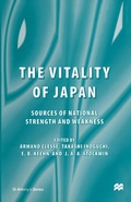 Cover: The Vitality of Japan - Palgrave Macmillan
