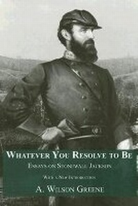 Enlarge image Cover: Whatever You Resolve to Be - University of Tennessee Press