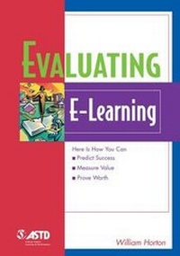 Enlarge image Cover: Evaluating E-Learning - ASTD Press