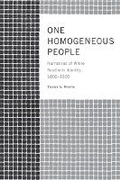 Cover: One Homogeneous People - University of Tennessee Press