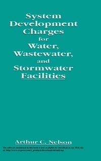 Abbildung von: Sys Dev Charges for Water Waste Water & Stormwater Facil - CRC Press