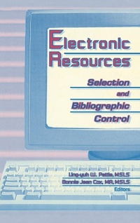 Abbildung von: Electronic Resources - Haworth Press Inc