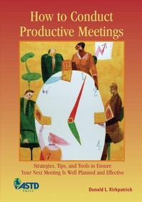 Enlarge image Cover: How to Conduct Productive Meetings - ASTD Press