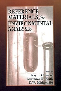 Enlarge image Cover: Reference Materials for Environmental Analysis - CRC Press