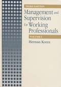 Bild: Management and Supervision for Working Profiles - CRC Press
