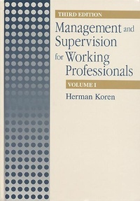 Bild: Management and Supervision for Working Profiles - CRC Press
