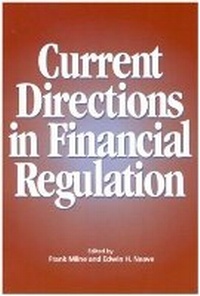 Enlarge image Cover: Current Directions in Financial Regulation - McGill-Queen's University Press