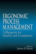 Cover: Ergonomics Process Management - CRC Press