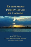 Cover: Retirement Policy Issues in Canada - McGill-Queen's University Press