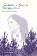 Cover: Journal of a Georgia Woman, 1870-1872 - University of Tennessee Press