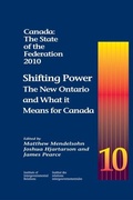 Cover: Canada: the State of the Federation, 2010 - Queen's School of Policy Studies