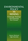 Cover: Environmental Policy in Mining - CRC Press