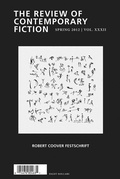 Cover: Review of Contemporary Fiction: Robert Coover Festschrift, Volume XXXII, No. 1 - Dalkey Archive Press