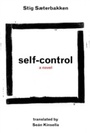 Cover: Self-Control - Deep Vellum Publishing