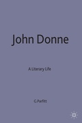 Cover: John Donne - Palgrave Macmillan