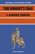 Cover: Chaucer: The Knight's Tale - Red Globe Press